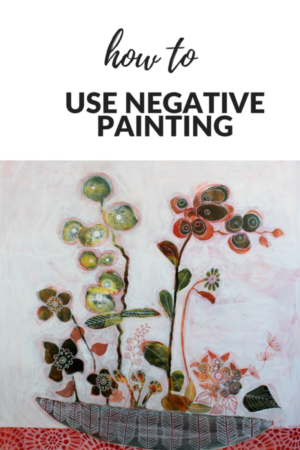 use negative painting
