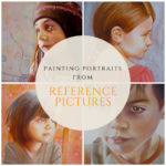 How to paint a portrait from a reference picture: What to watch for?