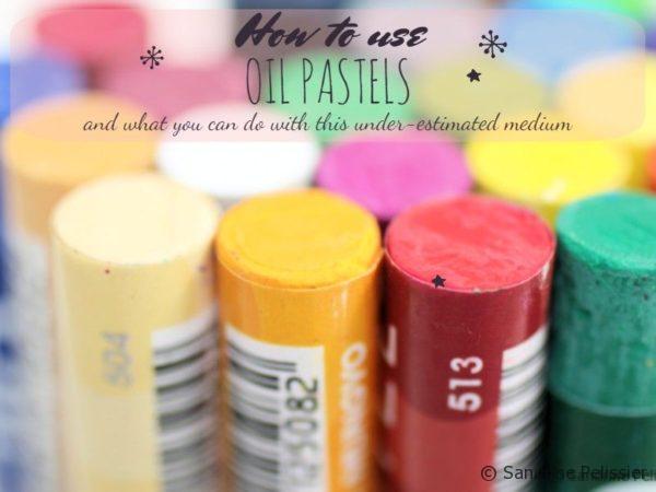 How to use oil pastels