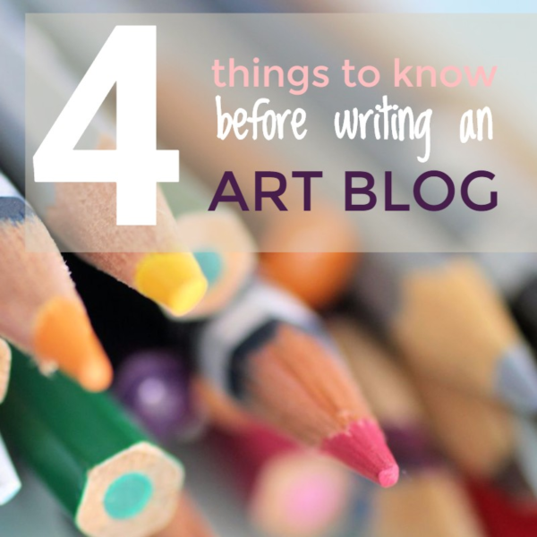 4 things to know before writing an art blog on artiful painting demos by Sandrine Pelissier