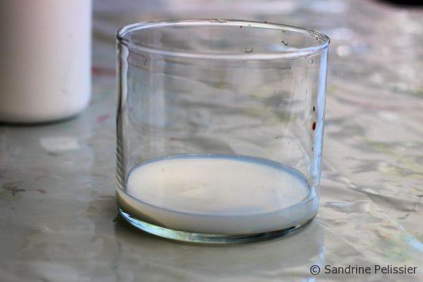 mix gel medium with water
