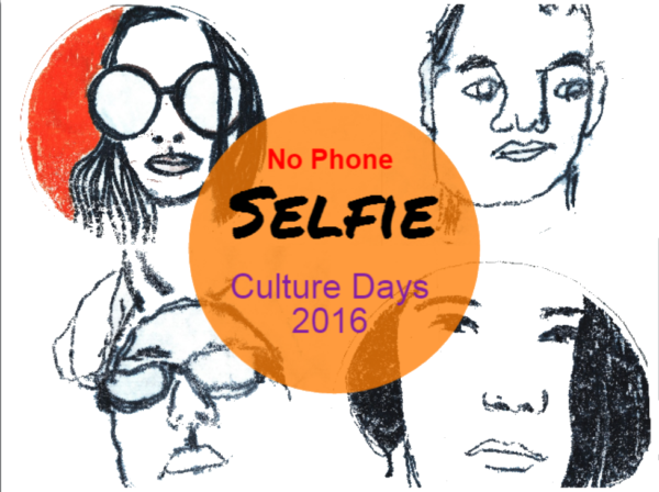 No phone selfie, part of culture days 2016