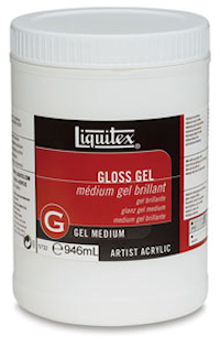 Gloss acrylic gel medium Liquitex - Vunder