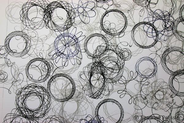 adding visual texture with a spirograph