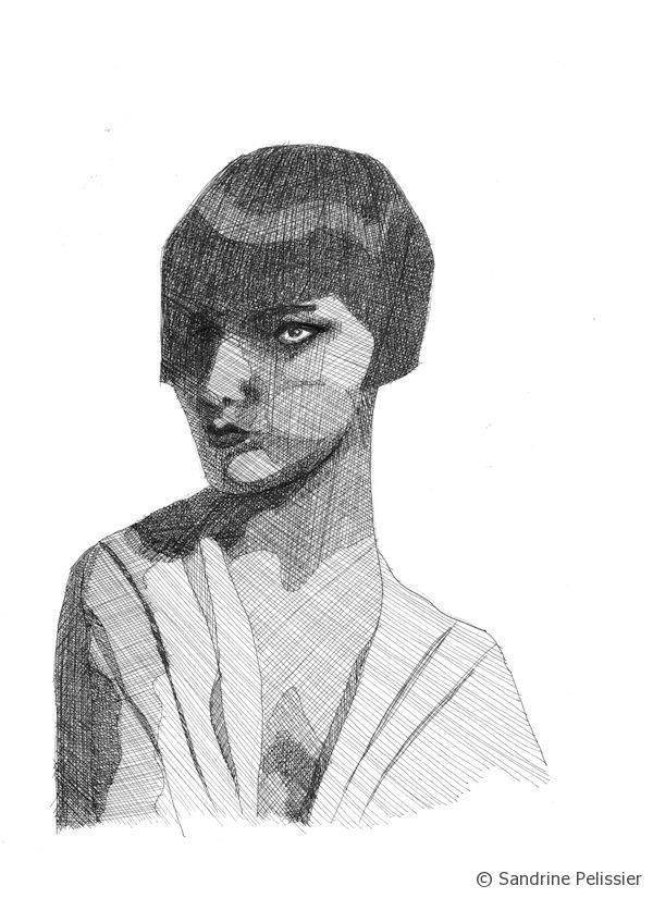 Cross hatching portraits ARTiful painting demos