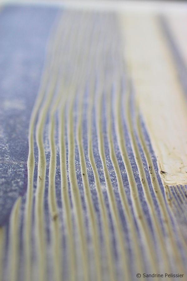 1 linoprint - 9 plates- 4 versions - ARTiful: painting demos