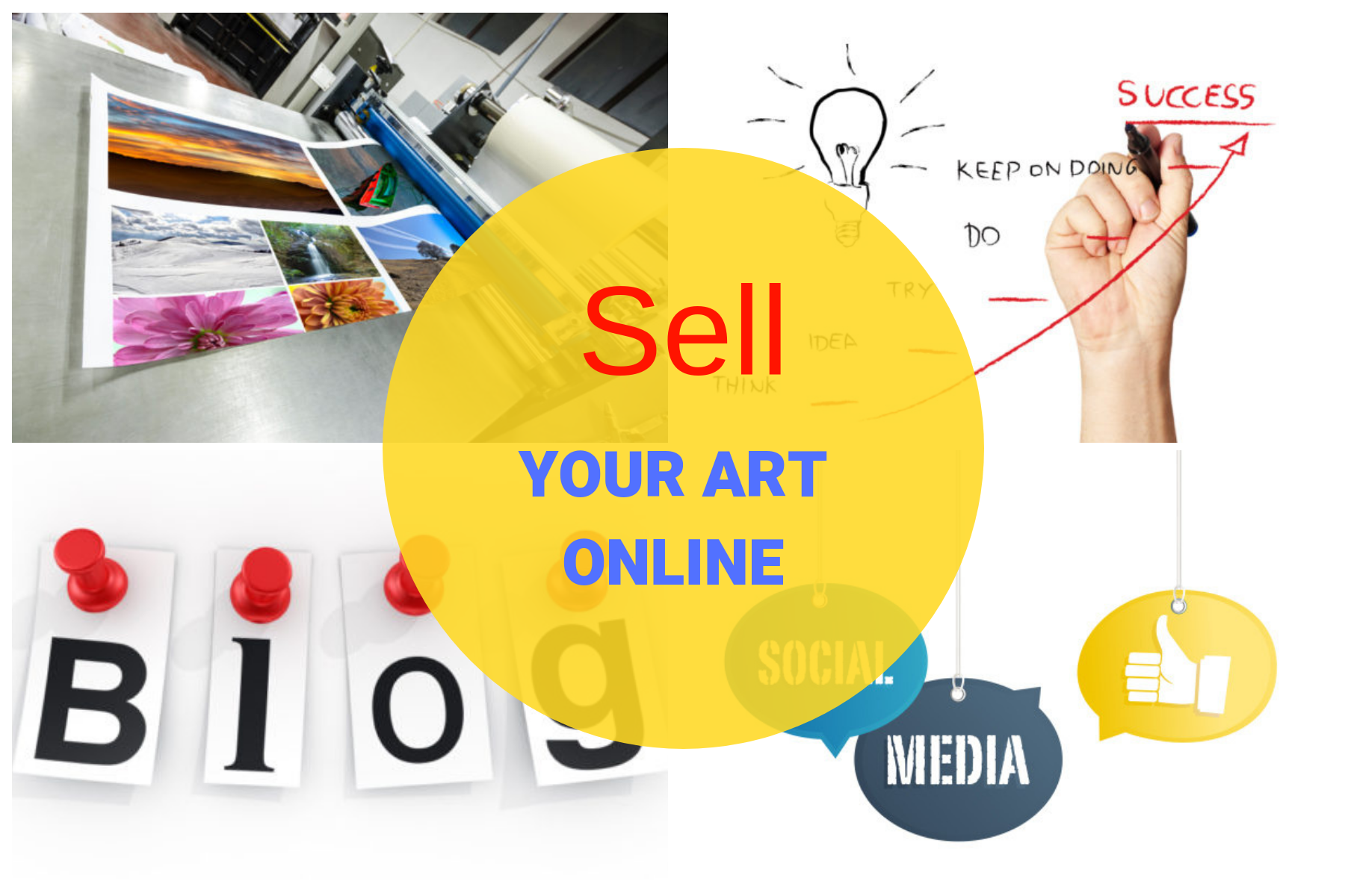 Online Class Sell your Art online use social media ARTiful