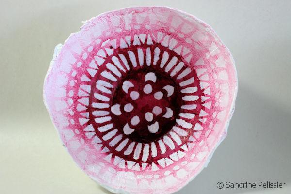 make beautiful papier mâche bowls
