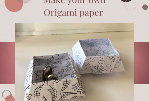 make your own origami paper